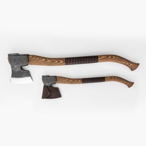 Big Finnish Forest Axe, Hand-Forged Axe, Chopping Axe, Scandinavian Felling Axe, Felling Hatchet, Finnish Axe