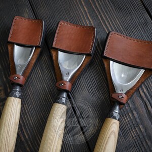 Set of Three Timber Framing Gouges of 40 55 75 Mm - Etsy