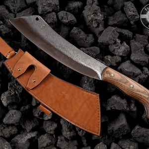 Big Bushcraft Knife #4, Machete, Hatchet, Knife, Big Knife, Butcher