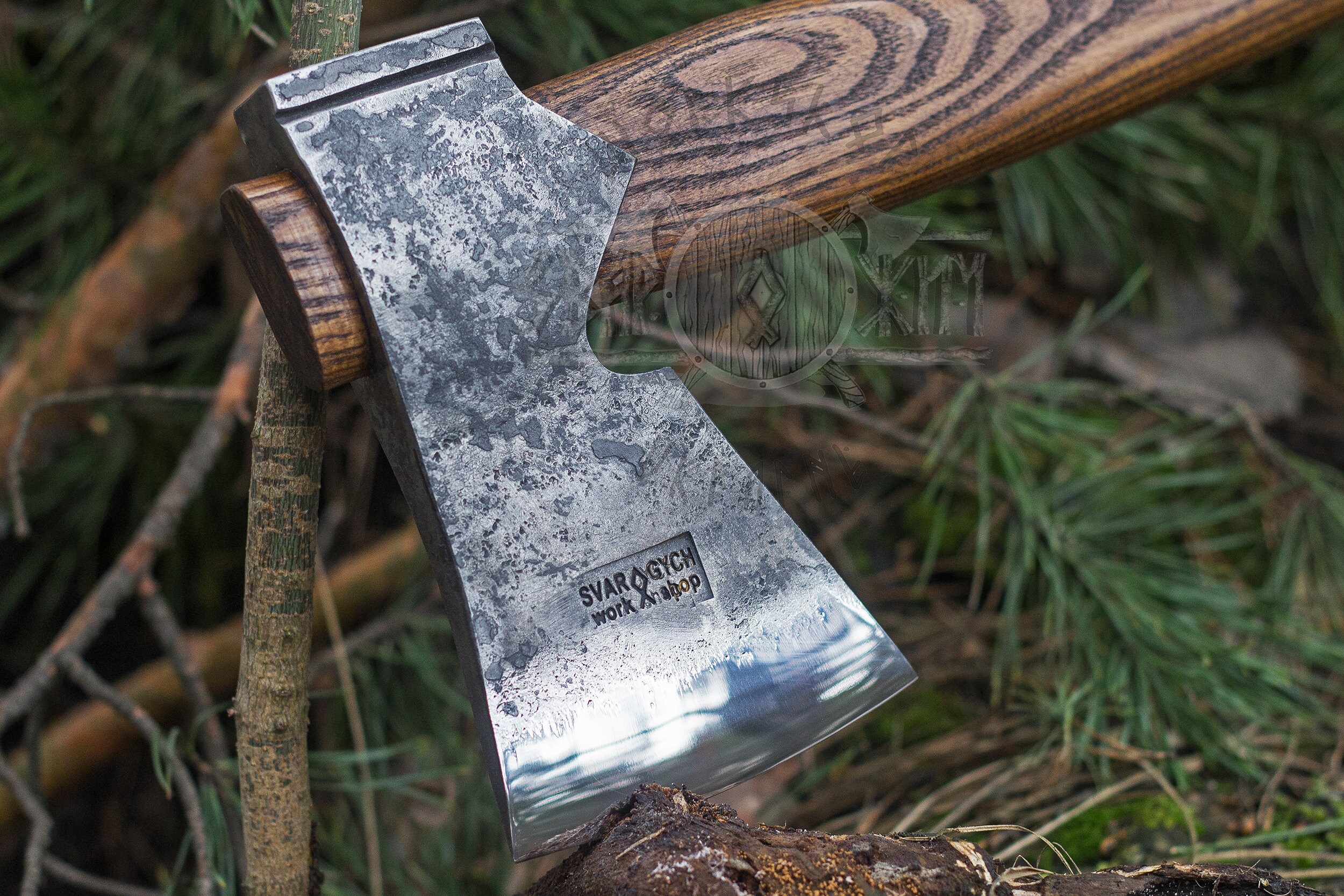 Middle Camping Hatchet with Long Handle Camping Axe Etsy