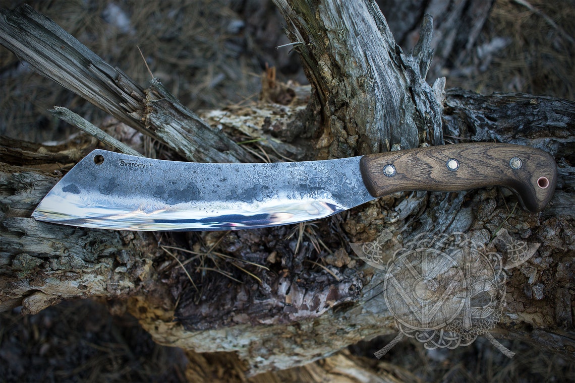 Big Bushcraft Knife 4 Machete Hatchet Knife Big Knife Etsy
