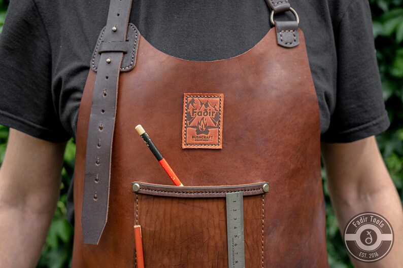 Handmade Leather Apron for carftsman. image 8