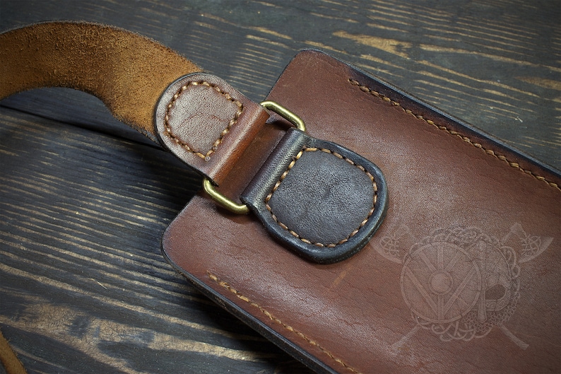 Leather Shoulder Case for Axe Handmade - Etsy