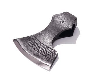 Hand Forged Carpenter Hatchet: 52100 Steel Carving Axe