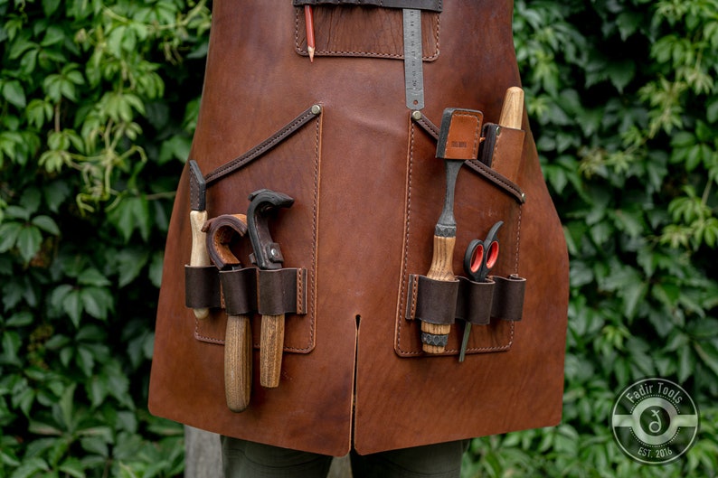 Handmade Leather Apron for carftsman. image 9