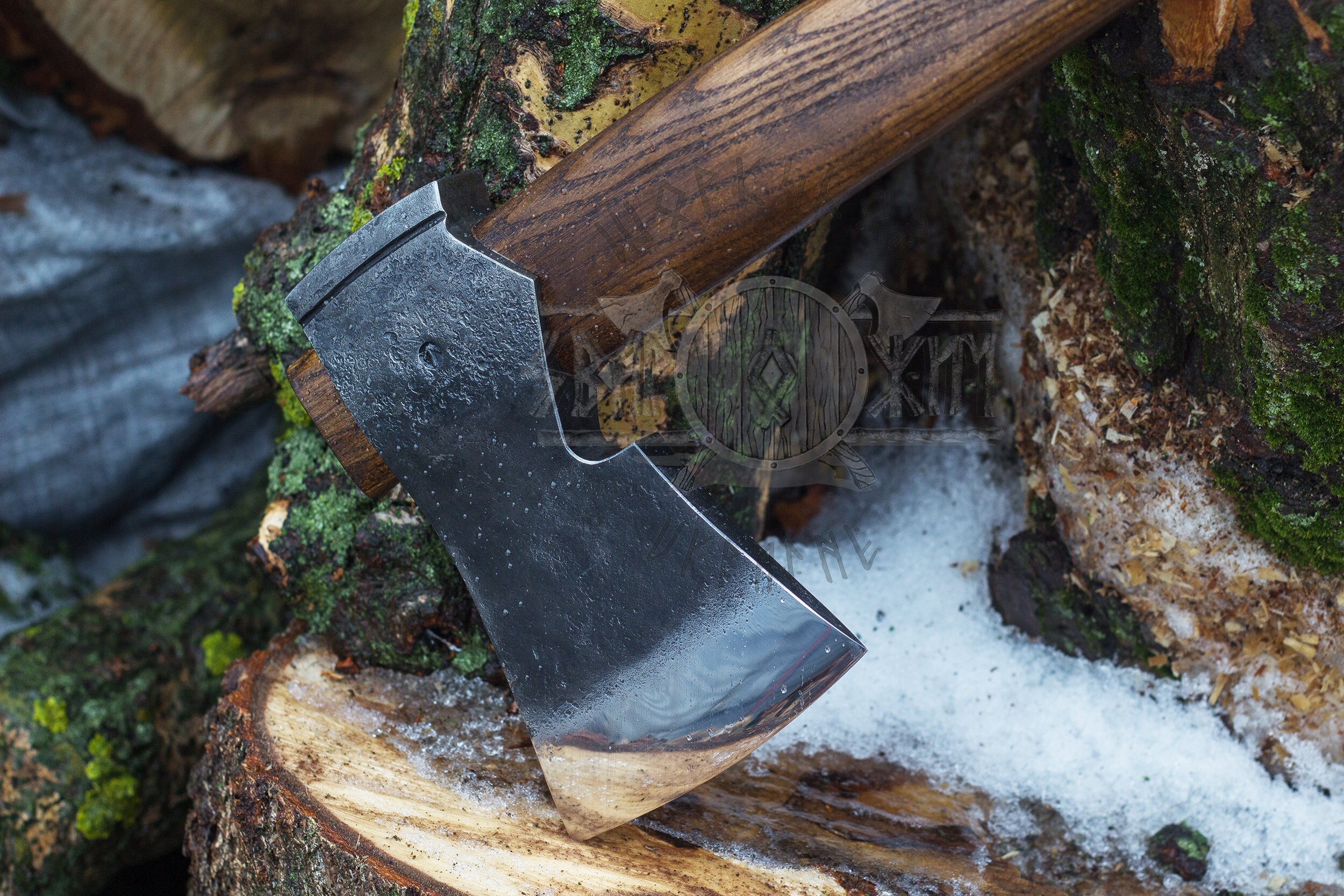 Camping Hatchet with Long Handle Camping Axe Bushcraft Etsy
