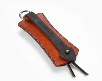 Leather Key-Holder Bag