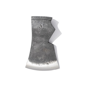 Head of Hand Forged Camping Axe - Middle  Axe with Short Handle for Hiking, Limbing, Splitting
