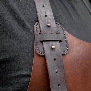 Handmade Leather Apron for carftsman. image 6