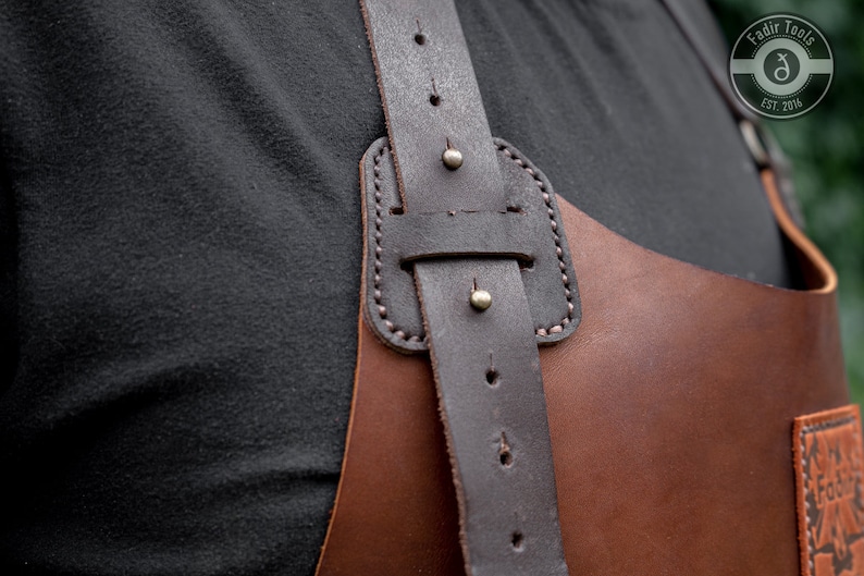 Handmade Leather Apron for carftsman. image 6
