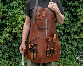 Handmade Leather Apron for carftsman.