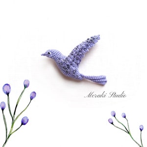 Crochet bird pattern