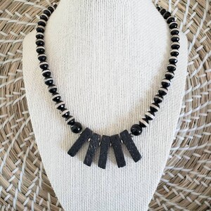 Statement necklace/beaded jewelry/beaded statement necklace