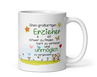 Cup / A great educator - farewell gift educator - childminder - dayfather - educator - teacher - daycare center management