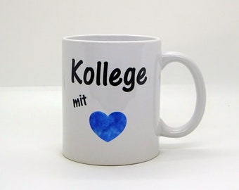 Tasse / Kollege mit Herz