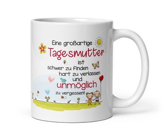 Cup / A great childminder - farewell gift educator - childminder - dayfather - educator - teacher - daycare management