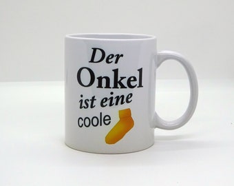 Cup / The Uncle is a Cool Sock - Father's Day - Christmas