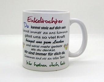 Tasse / Enkeltochter -wir  / Enkelkind