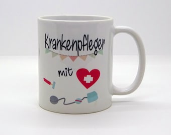 Cup / nurse with heart