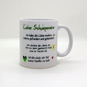 Tasse / Lieber Schwiegervater Sohn Bild 1