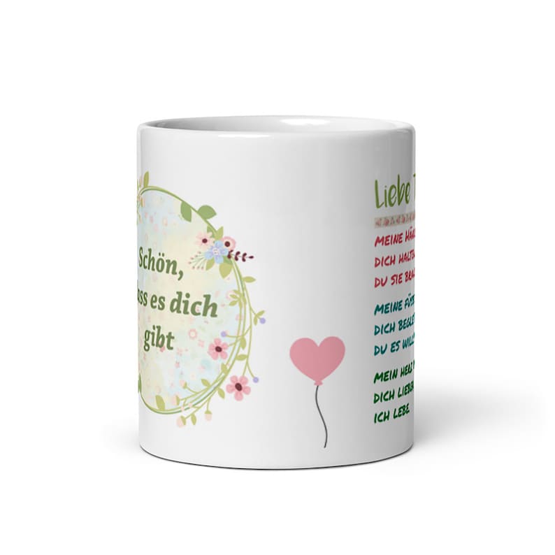 Tasse / Liebe Tochter meine Hände Bild 2