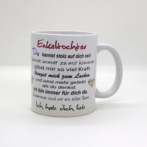 Tasse / Enkeltochter -ich / Enkelkind