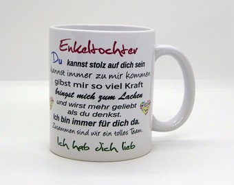 Tasse / Enkeltochter -ich / Enkelkind