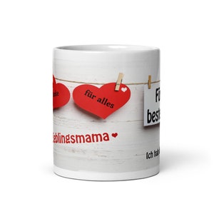 Tasse / Für die beste Mama Muttertag Weihnachten Bild 2