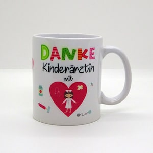 Tasse / Kinderärztin mit Herz