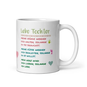 Tasse / Liebe Tochter meine Hände Bild 1