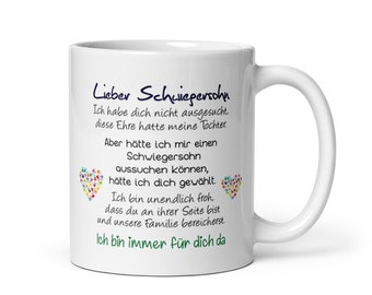 Tasse / Lieber Schwiegersohn -ich