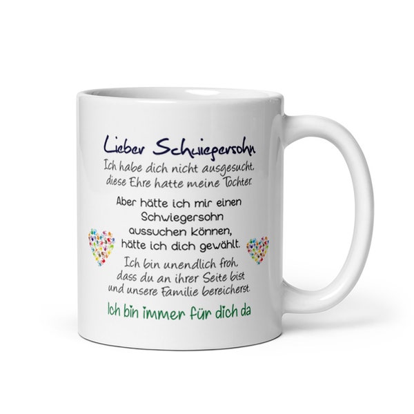 Tasse / Lieber Schwiegersohn -ich