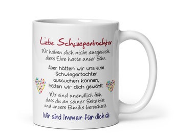 Tasse / Liebe Schwiegertochter -wir