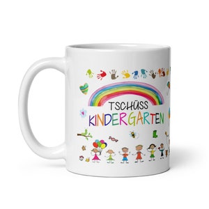 Tasse / Danke, für die tolle Zeit im Kindergarten Personalisierung mit Wunschname möglich Erzieherin Tagesmutter Bild 3