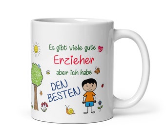 Tasse / Es gibt viele gute Erzieher aber ich habe den Besten