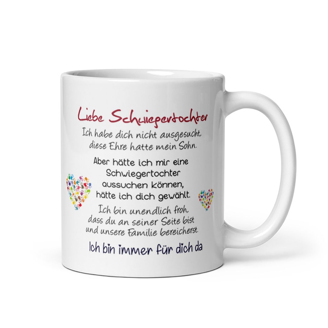 Tasse / Liebe Schwiegertochter ich Etsy.de