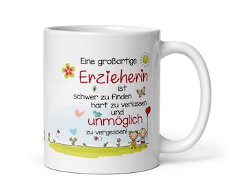 Cup / A great educator - farewell gift educator - childminder - dayfather - educator - teacher - daycare management