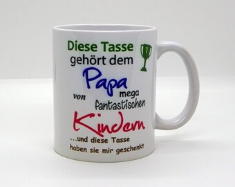 Cup / This cup belongs to the dad - kids - Father's Day - Christmas