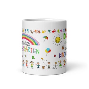 Tasse / Danke, für die tolle Zeit im Kindergarten Personalisierung mit Wunschname möglich Erzieherin Tagesmutter Bild 2