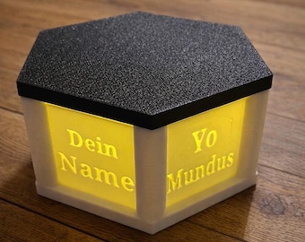 Personalized LED Light - Tealight House
