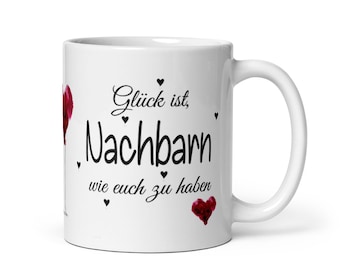 Tasse / Glück ist Nachbarn wie euch zu haben