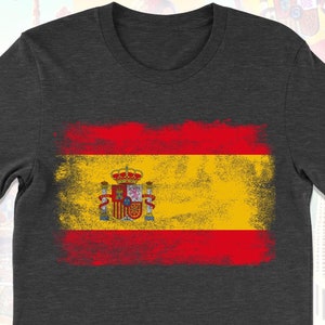 Spain Flag Shirt, Spanish Flag T-Shirt Gift, Spanish Shirts, Spain Gifts, Spain Tee Shirt