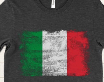 Italian Flag T Shirt, Italy Shirt, Flag of Italy Shirts Gifts, Italy Shirt for Men and Women, Italian Gifts