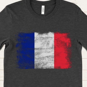 France Flag Shirt, French Flag T-Shirt, French Pride Gift, Patriotic France Shirt, France Souvenir Tee
