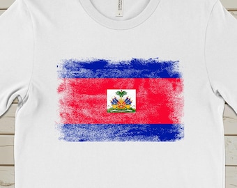 Haiti Flag T-Shirt: Haitian Pride Heritage Tee