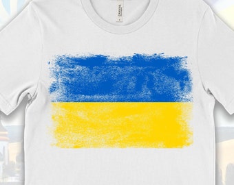 Ukraine Flag T Shirt, Ukrainian Gifts, Ukraine Shirt for Men and Women, Ukrainian Clothing, Ukrainian Flag Shirt