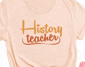 History Teacher Appreciation Gift, Retro History Teacher Shirt, History Lover Shirt, History Teacher Gift Ideas Back to School Teacher Shirt