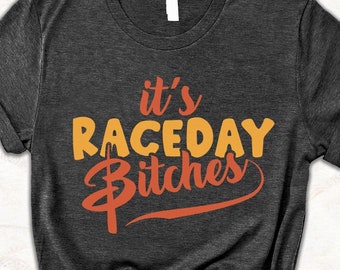 Funny Car Racing Shirts, Women's Motocross Race Day Tee, Racing Lover Gift, Car Racing Shirt, Weekend Race Tee, Girls Motorsports Raceday