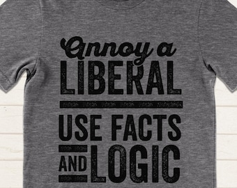 Liberalism Definition Funny Political T-Shirt - Anti Liberal Humor, Trump Gift, Men's Cotton Tee