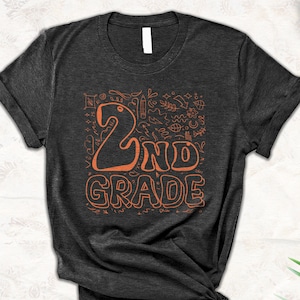 2nd Grade Teacher Gift, Teacher Shirt, Second Grade Shirt, 2nd Grade Gift, Back to School Shirt, Teacher Team Shirt, Grade Level Shirt